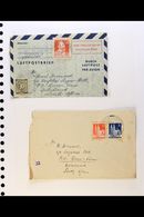INCOMING MAIL 1890's To 1940's Collection Of Covers And Cards. Much Of Interest Including 1900's Picture Postcards From  - Zonder Classificatie