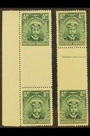 1924-9 ½d Blue-green Gutter Margin Pairs, One With IMPERFORATE AT BASE, Other IMPERFORATE TO TOP, SG 1 Variety, Fine Min - Southern Rhodesia (...-1964)
