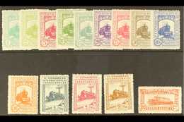 1930 Railway Congress Complete Postage Set And Express Stamp All With "A000,000" (SPECIMEN) Control Figures on Back, Edi - Sonstige & Ohne Zuordnung