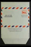 AIR LETTER SHEET 1953 10c Bright Red On Pale Blue (Scott UC16c) With Die Cutting Reversed, Fine Unused. For More Images, - Other & Unclassified
