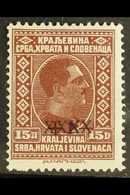 1928 15d Red-brown With "XXXX" Over "+1.-" Surcharge, Michel 219, Fine Mint.  For More Images, Please Visit Http://www.s - Altri & Non Classificati