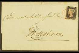 1840 - EARLY USED ENTIRE. Monday May 11th 1840 (The First Monday Posting) Entire Addressed To Frodsham From Kingsley (Ch - Non Classés