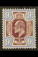 1911-13 9d Deep Plum & Blue, SG 307a, Never Hinged Mint For More Images, Please Visit Http://www.sandafayre.com/itemdeta - Non Classificati