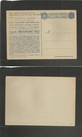 Albania. 1940. Mint Military Stationary Card. Special Text. Comando Supremo. Fine Item. - Albanien