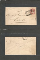 Argentina - Stationery. 1891 (9 Sept) Colonia Francisco - Santa Fe (9 Sept) 5c / 8c Red Stat Env. Same Day Arrival. Box  - Autres & Non Classés