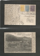 Austria. 1924 (10 Aug) Kleinzell, Salzbad - Switzerland, Riehen. Tricolor Fkd Ppc. VF Used. Nieder Österreich. - Sonstige & Ohne Zuordnung