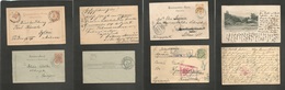 Bosnia. 1894 / 1914. Serbia - WWI. Selection Of 4 Military Stationary Cards / Letter Sheet, One Is Fkd Ppc. Trebinge, Gr - Bosnia Herzegovina