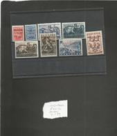 Bulgaria. 1944 (8 Sept) Russian Liberation Ovpt Set Of Eight Stamps. Unmounted Mint. - Other & Unclassified