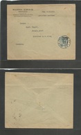 China. C. 1910. Tsingtao - Germany, Kirchen. An Scarce Unsealed Pm Rate Single 5c Junk Issue, Tied Bilingual Cachet. Com - Autres & Non Classés