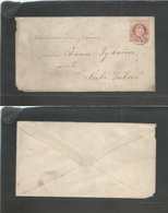 Czechoslovakia. 1875 (19 March) Wildenschwert, Bohemia - Ceske Trebove. Fkd Env, 5 Kr Red Rose, Cds. Nice Item Cancel Go - Autres & Non Classés