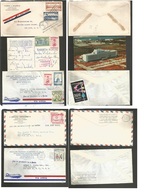 Dominican Rep. 1935-53. Auxiliary Cachets. 5 Diff Airs + Slogan + Political Postal Marks. VF Group. - Dominicaine (République)