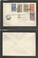 Ethiopia. 1935 (8 Feb) Addis Abeba - Switzerland, Luzern. Multifkd Envelope. Fine. - Ethiopie