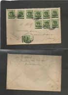 Germany 1921-4. 1923 (30 Sept) Buckow - Switzerland, Arosa. Multifkd Envelope. Nice Item - Autres & Non Classés