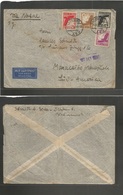 Germany - Xx. 1938 (21 Sept) Dresden - Venezuela, Maracaibo (27 Sept) South America. Via Natal, Brazil. Air German Mail  - Altri & Non Classificati