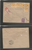 Germany - Xx. 1945 (22 Nov) Frankfurt - Konstanz, Baden. Registered Multifkd Envelope. Fine. - Autres & Non Classés