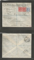 Bc - Gold Coast. 1910. Accra - Hungary, Pressburg (10 Dec) Via London (7 Dec) Registered Multiple Usage. Mixed Usage. - Other & Unclassified