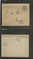 Bc - Gold Coast. 1910 (26 Jan) 6 Jassie - Switzerland, Richdorf (14 Feb) Unsealed Fkd 1/2d Green Envelope, Cds. Fine Usa - Autres & Non Classés