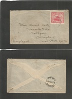 Bc - Papua New Guinea. 1913 (233 May) Pt. Moresby - UK, England, Northgate, Cottingham Via Brishane, Australia (29 May)  - Altri & Non Classificati