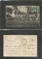 Bc - St. Lucia. 1919 (11 Aug) Castries - Pretorias, Africa. Local Photo Empire Day. Volunteers Shooting Fkd Cad. Interes - Autres & Non Classés