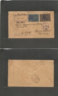 Guatemala. 1897 (10 April) GPO - Spain, Jerez De La Frontera (6 Mayo) Registered AR Multifkd Env. Extraordinary Rare Des - Guatemala