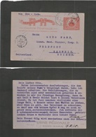 Haiti. 1915 (17 March) Dame Marie - Switzerland, Feldpost. WWI Mail 2c Red Stat Card Via NY. Very Rare Origin Village Cd - Haiti