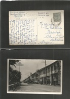 Malaysia. 1940 (6 Dec) Pahang. Kuantan - UK, Biddulph, Staffordshire. Fkd Photo Card + Censor Depart Cachet. Better. - Malaysia (1964-...)