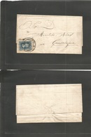 Mexico. 1874. Silao - Guadalajara. E. Fkd 25c Blue Guanajnato District Name, 5-74 +20 Subconsign Tied Cd. Fine. - Mexique