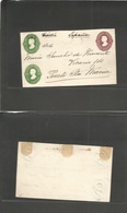Mexico - Stationery. 1883. Triple Printed Stat E Front Only 583 Consign, Addressed To Puerto De Santa María, Cadiz, Spec - Mexique