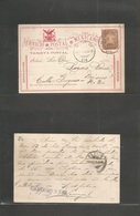 Mexico - Stationery. 1896 (7 Sept) Mazatlan - DF. SPM 3c Brown Military Issue. Fine Used Stat Card. - México