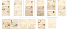 Mexico - Stationery. 1900-1909. Embossed Eagle Issue Stationary Mint + Used Collection Of Diff Incl Adtl Franking. Inclu - Mexique