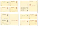 Mexico - Stationery. C. 1970s. Monument Stationary Cards Third Groupion Incl One Doble And One Circulated. 11 Diff. - Mexico