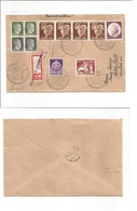 Netherlands. 1942 (27 Nov) Den Haag - Berlin, Germany (2 Dec) German Official Nazi Occupation Mail Usage On Registered M - Autres & Non Classés