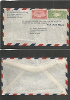 Dutch Indies. 1940. WWII. Batavia - NY, USA - Switzerland, Luzern. Envelope Carried By Colgate Company To NY Headquarter - Nederlands-Indië