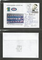 Norway. 2015 (13 Oct) Oslo. Commerative 50th Aniv. Football Club Signed Cover. Nice Item With Goalkeeper Stamp. Hellerad - Autres & Non Classés