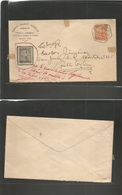 Macau. 1935 (21 May) GPO - Costa Rica. Fkd Envelope Being Held By Depart Local Post Office And Taxed At $44,44 For Repro - Autres & Non Classés