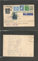 Switzerland - Stationery. 1961 (9 Feb) REPLY HALF Stat Card. Spain, Canary Islands, Tenerife - Herden, Appenzel. 10c Blu - Sonstige & Ohne Zuordnung