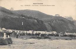 22-ETABLES- LES GROTTES, COURSES DE CHEVAUX ATTELES - Etables-sur-Mer