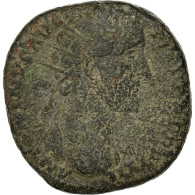 Monnaie, Antonin Le Pieux, Dupondius, 157-158, Rome, TB+, Cuivre, RIC 990 - La Dinastía Antonina (96 / 192)