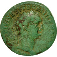 Monnaie, Domitien, As, 82, Roma, TB, Bronze, Cohen:587 - Les Flaviens (69 à 96)