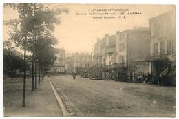 France Vintage Postcard Aubière - Place Des Ramacles - Aubiere