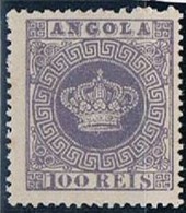 Angola, 1870/7, # 7 Dent. 13 1/2, MNG - Angola