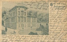 004601  Gruss Vom Soldatenheim Bei Münsingen  1901 - Muensingen