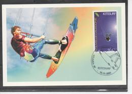 NOUVELLE-CALEDONIE - Sport Nautique - Kitsurf - - Cartes-maximum