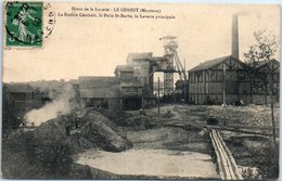 53 - LE GENEST --  Mines De La Lucette - La Station Centrale, Le Puits Ste Barbe, Laverie Principale - Le Genest Saint Isle