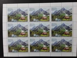 RUSSIA FDC 2006  MICHEL FAUNA / NATURE.WESTERN CAUCASUS - Hojas Completas