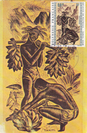 Carte-Maximum POLYNESIE N° Yvert PA 68 (daniel ADAM) Obl Sp Ill 1er Jour - Cartes-maximum