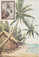 Carte-Maximum POLYNESIE N° Yvert PA 85 (Marcel CHARDON) Obl Sp Ill 1er Jour - Cartes-maximum