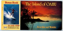 United States Modern Postcard Album Oahu, Hawaii - Oahu