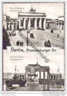 Berlin - Brandenburger Tor - Einst Und Jetzt... - Berliner Mauer