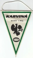 Rugby/ Czechoslovakia / Karvina, Banik 1. Maj / Flag, Pennant / Sport - Rugby